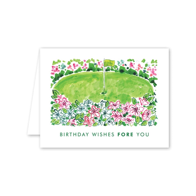 Masters Birthday "Birthday Wishes FORE You"