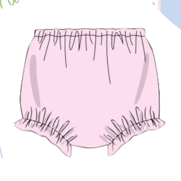 Pima Pink Girls Diaper Cover