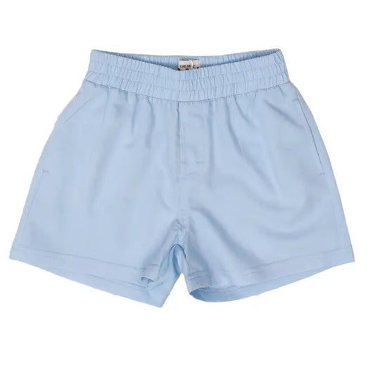 Smith Light Blue Twill Shorts