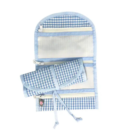 Mini Hang Around Baby Blue Gingham