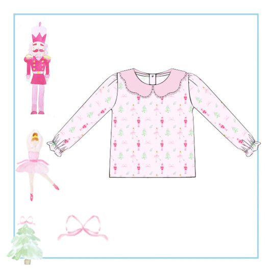 Girls Nutcracker Top