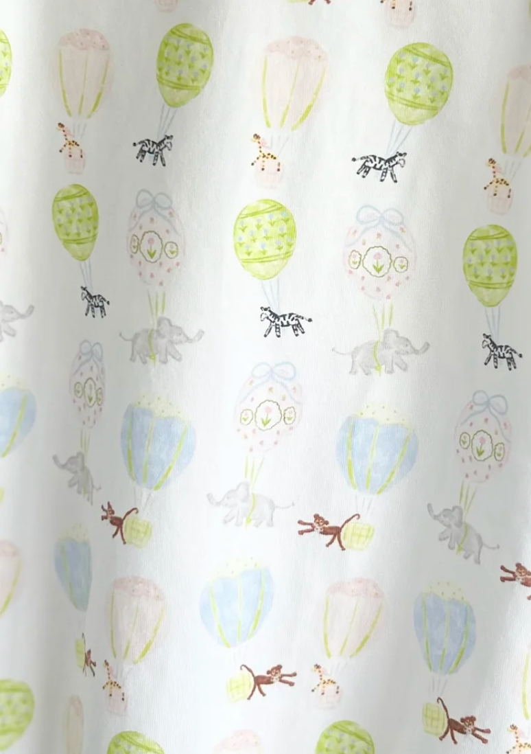 Soaring Safari Pals Girls Infant Gown