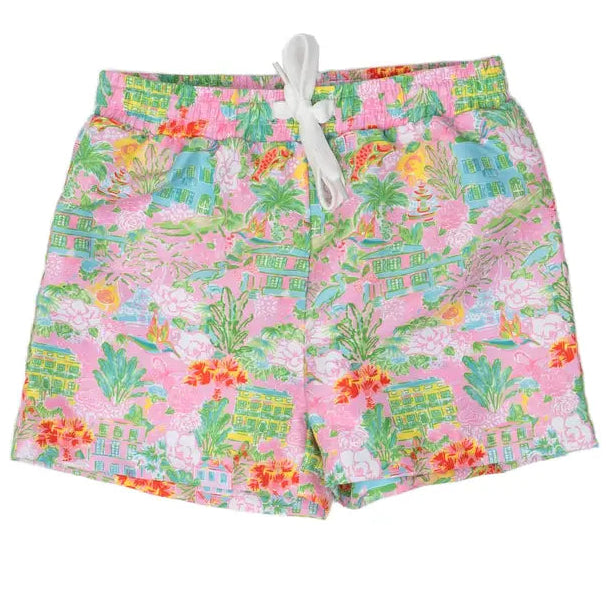 Boys Charming Charleston Trunks UPF50