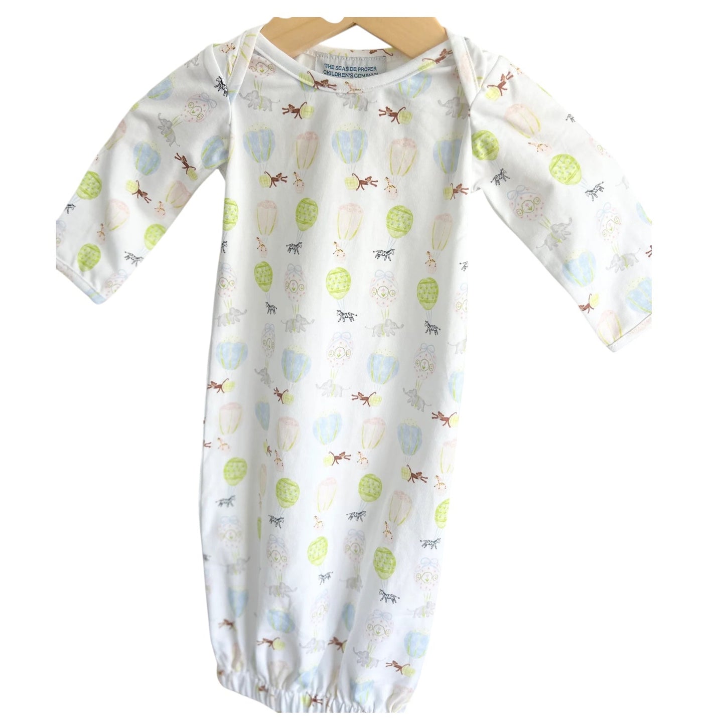 Soaring Safari Pals Girls Infant Gown